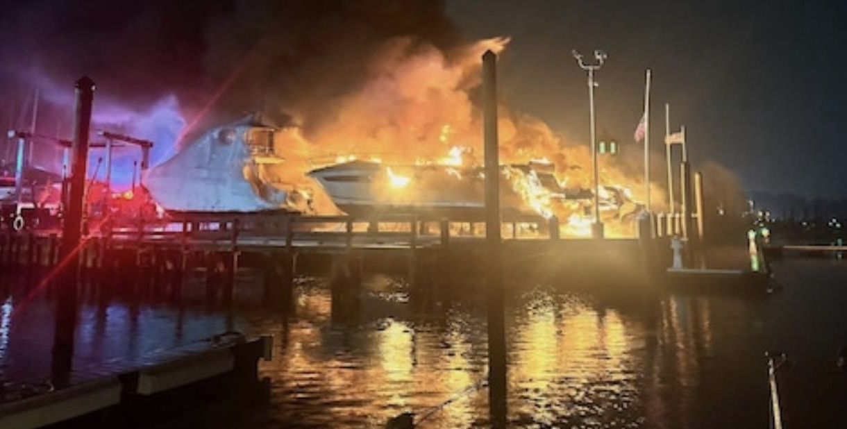 Accidents of the week, Boat Fire, Grounding, USCG, Drownings, Rescue Efforts