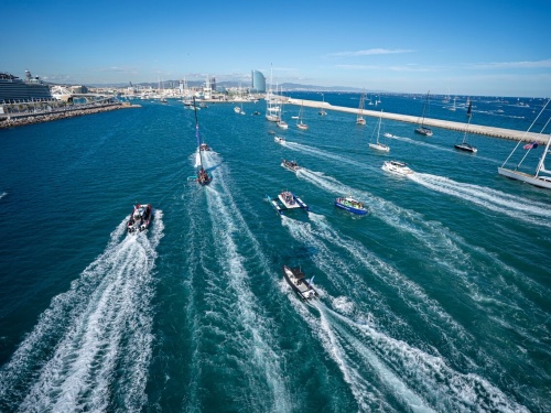 Sailing at the America's Cup