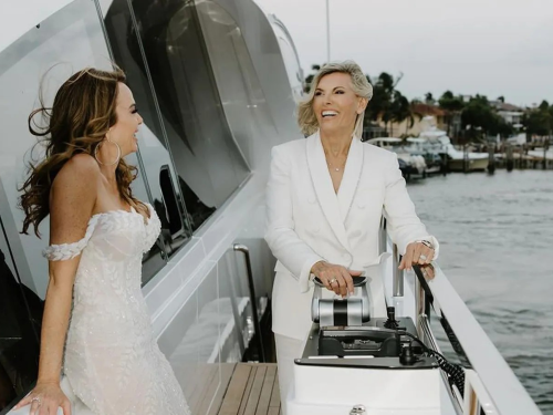 Below Deck Mediterranean's Captain Sandy Yawn married on board superyacht She's a 10 Too