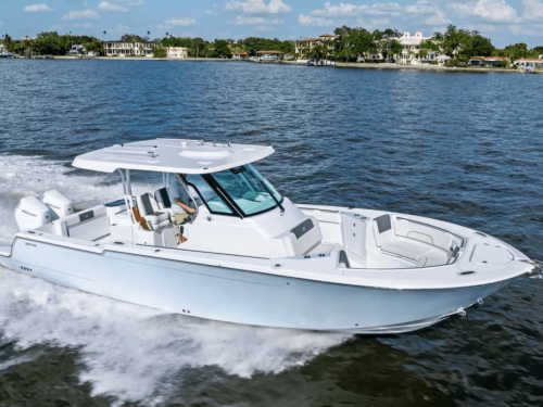 Bertram 34CC running