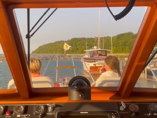 Boomershine kids on the boat