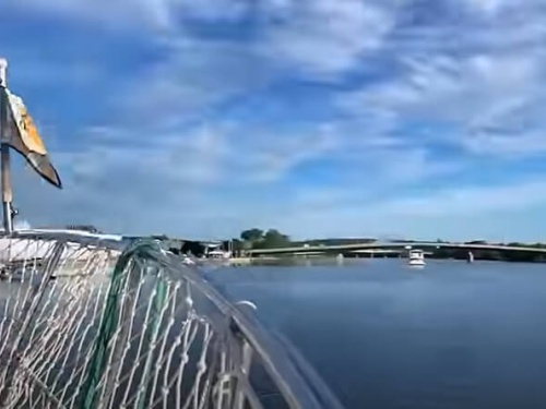 The Boomershines departing Trenton Ontario