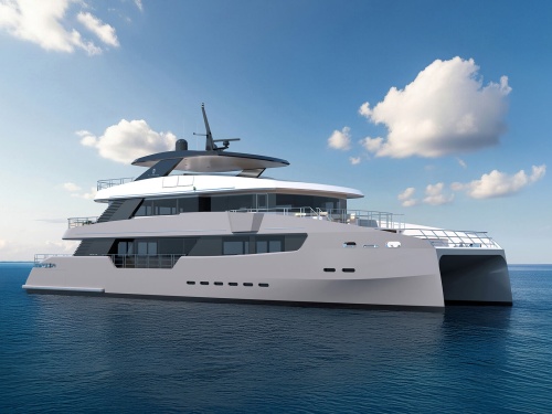 CL Yachts CLC115 on the water