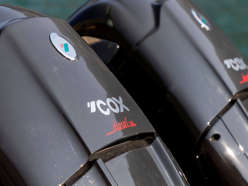 Cox Marine diesel outboard