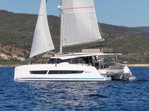 Fountaine Pajot FP44 on the water