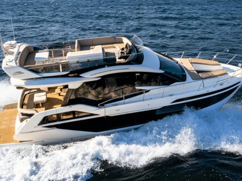 Galeon 480 FLY running