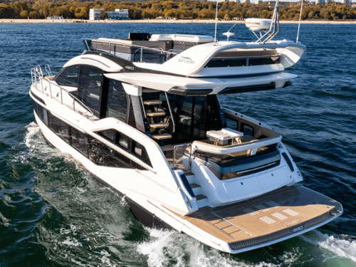 Galeon 480 FLY aft