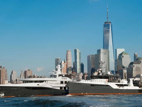 Gene Machine and Gene Chaser on the water