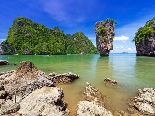 Koh Tapu known as James Bond Island
