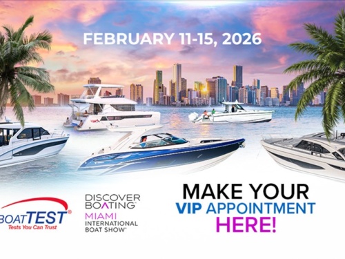 Miami International Boat Show Feb 11-15, 26