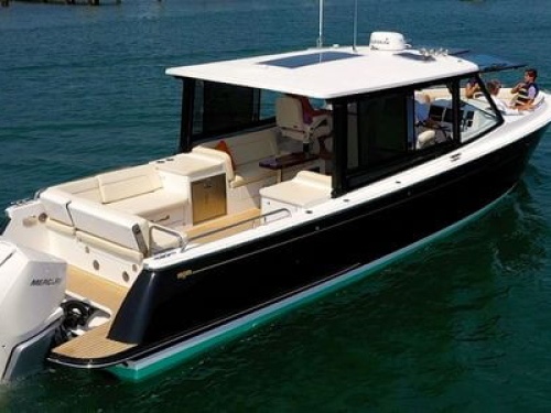 MJM 3 on the water