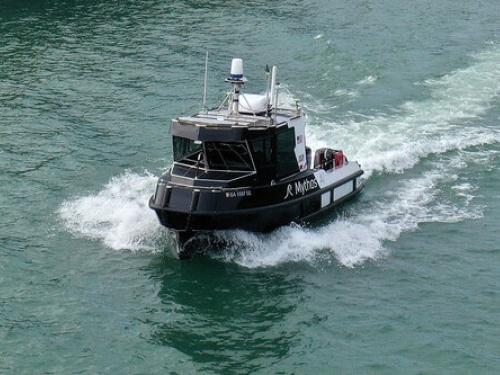 Mythos AI’s autonomous vessel "Archie" navigated 803 miles in Houston-Galveston Channel, completing 1,290 COLREGs-compliant interactions.