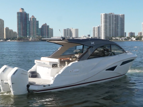 NX 400 HT on the water