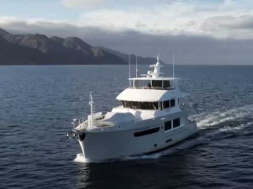 Nordhavn 71 cruising