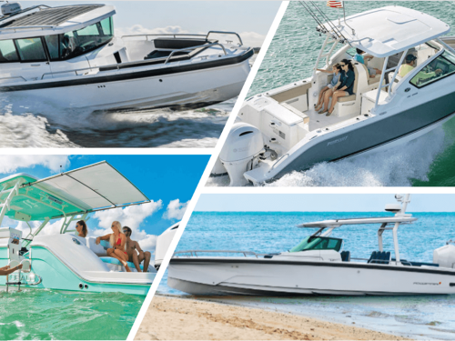 4 boats on the water