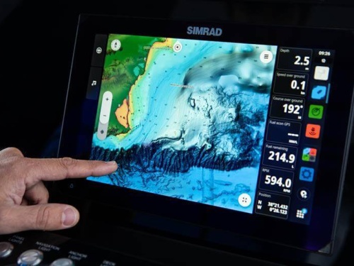 Simrad display