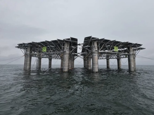 Solar Duck's floating platforms