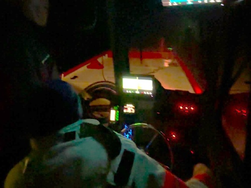 The Stockton Vol. Fire Company searches for the missing teen waterfowl hunter in pitch-black conditions