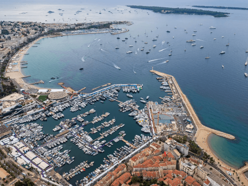 Cannes Festival Aerial