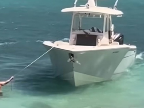 boat drifting out to sea