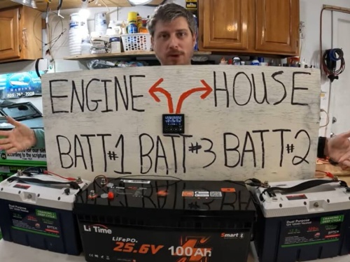 born again boating monitoring boat batteries