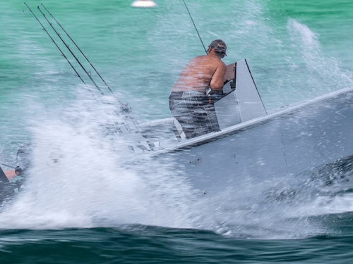 Falling overboard 