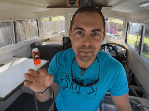 Capt Trip on C-Dory