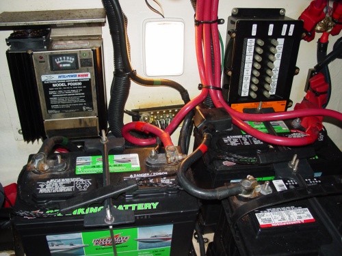 battery, battery charger, installation, battery charger installation, marine battery charger