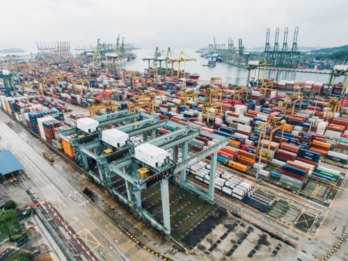 supply chain, loading docks, marine industry