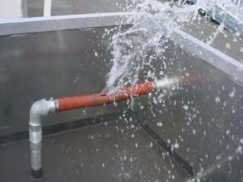 burst boat hose, failed hose