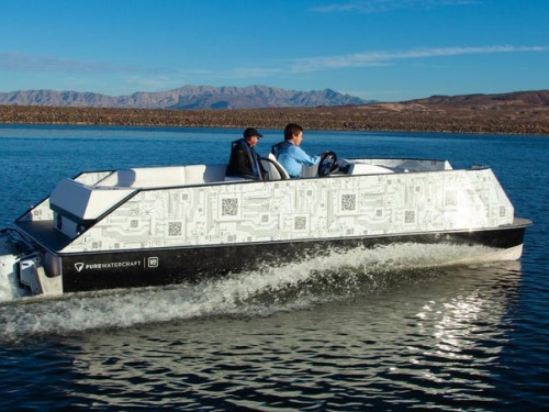 GM electric boat, Pure Watercraft, electric outboard