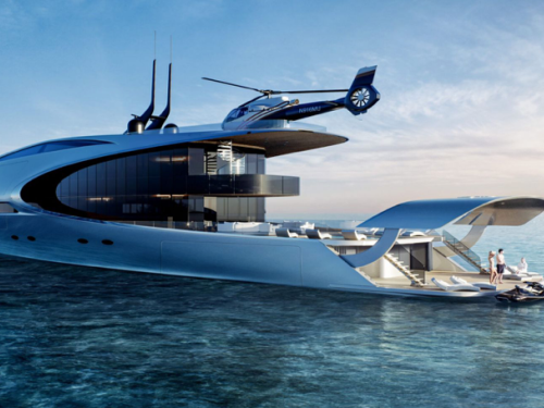 Denison-SkyStyle, concept yacht, 71 meter
