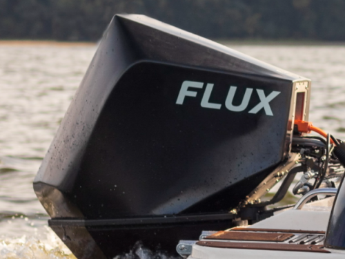 Flux electric outboard, Flux Marine, Scout boats