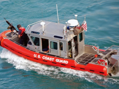 Port security, U.S. Coast Guard boat, Patrol boat