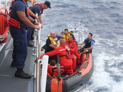 Coast Guard rescue, rescue at sea