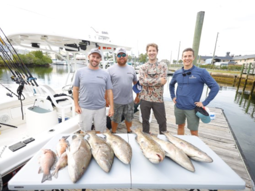 charter fishing party, starting a fishing charter business