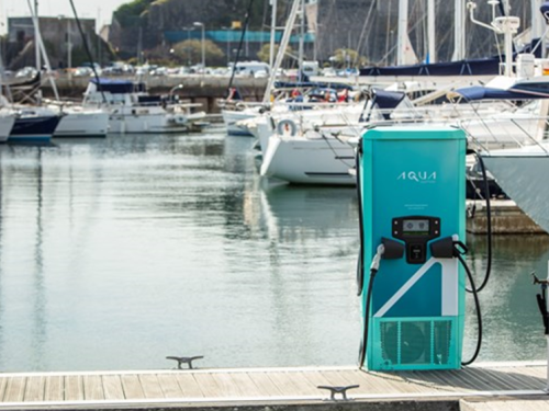 electric boat charging station, electric boat recharging
