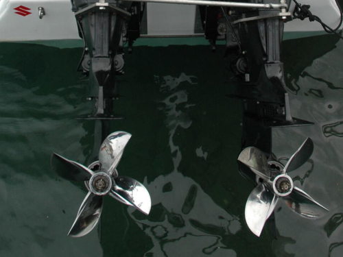 performance boat propellers, cleaver-style propellers on outboards