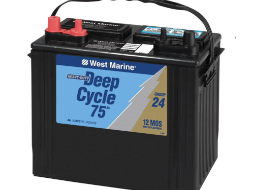 marine battery, deep-cycle marine battery