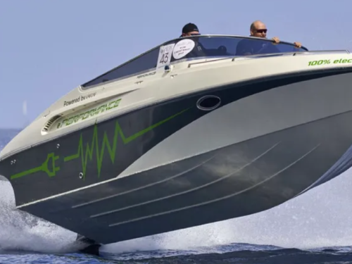 Evoy boat at Monaco Energy Boat Challenge