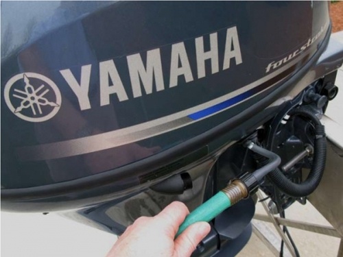 Yamaha Outboard flush attachment