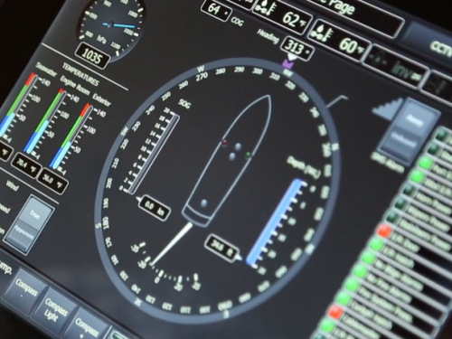 Fleming Yachts control panel