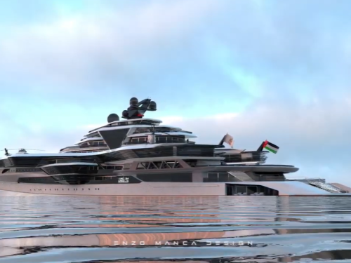UAE ONE - Mega Yacht Designed by Enzo Manca Design