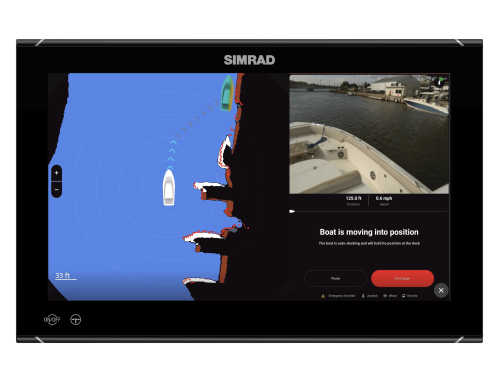 Simrad AutoCaptain screen image