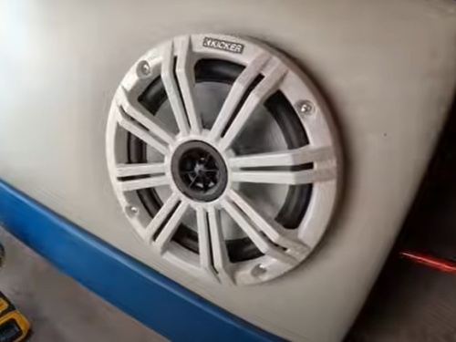 Mounting speakers on your boat