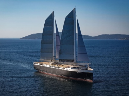 The Neoliner Origin, world’s first modern industrial-scale cargo sailing ship. 