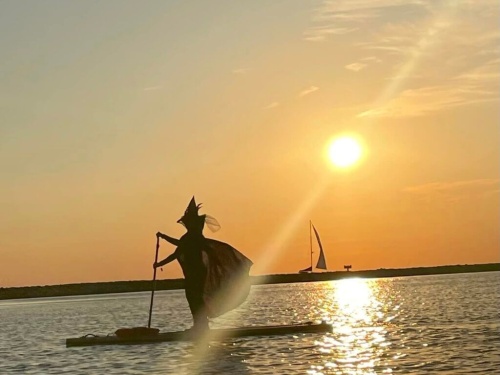 The witches ride at sunset