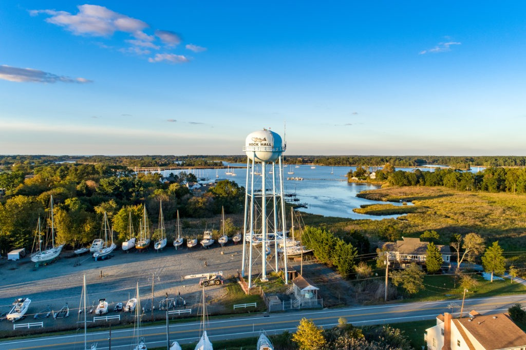 Rock Hall, Maryland - water towers