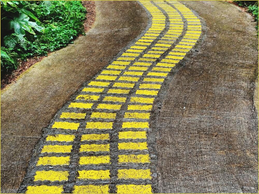 Yellow brick road